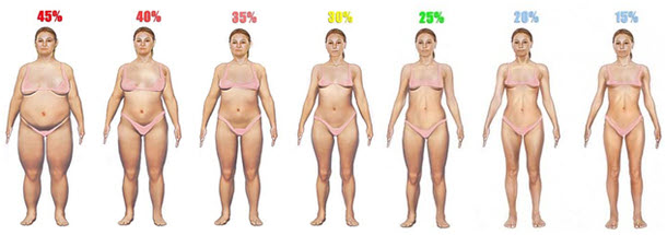 rasvaprotsent naisel